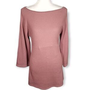 GAP MATERNITY MAUVE SWEATER TUNIC SZ.S EUC